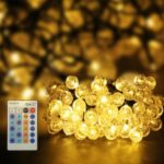 CroLED 15M 100LED Warm-white Bubble-Lights Waterproof Adjustable Light