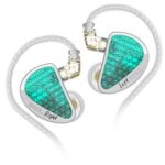 New KZ AS16 Pro Wired Earphone In-Ear Balance Armature for Sports without Microphone – Cyan